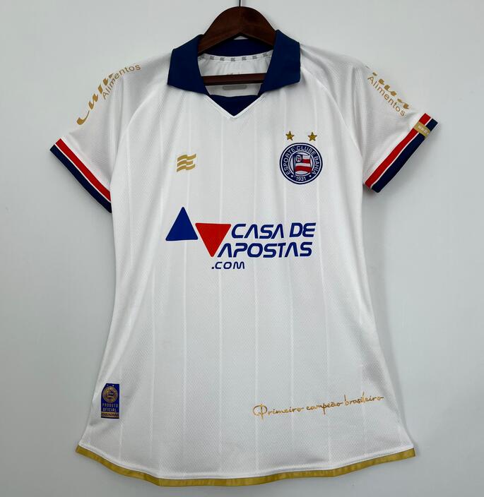 Esporte Clube Bahia Women Kit Home Soccer Jersey 2022/23